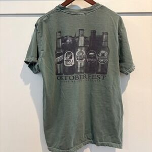 Alpine Helen Georgia Oktoberfest T‎ Shirt Comfort Colors Beer Graphic Tee Large